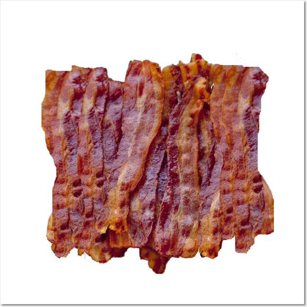 Fried Bacon Wall Art by dodgerfl